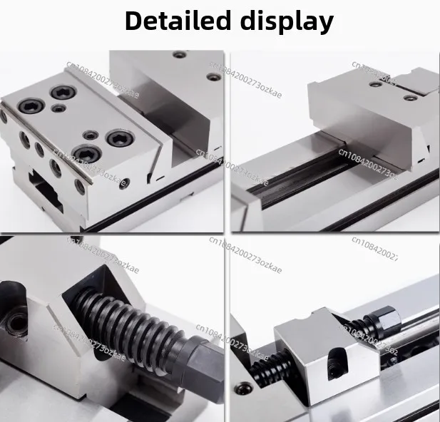 Precision Bench Vise Work Bench 4/5/6Inch Clamp Machine Large Opening Fixture Apply to Various CNC Equipment Machining Center