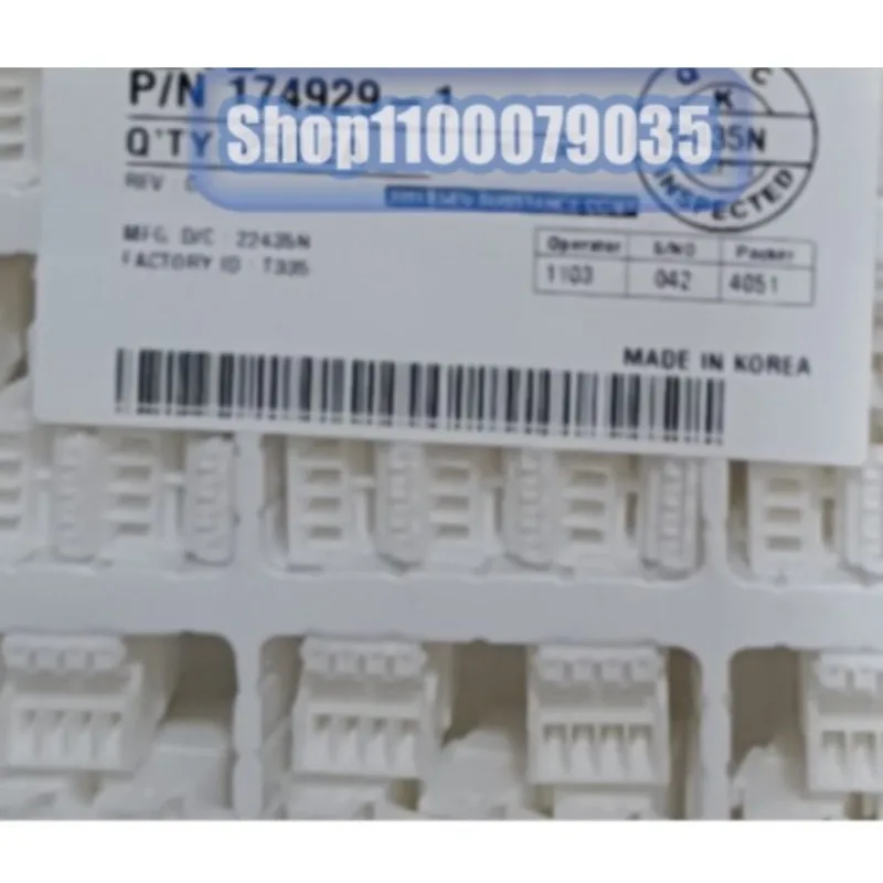 100pcs/lot 174662-7 174929-1 174985-7 177908-1 177909-1 1897255-2 1-968855-3 connector new original