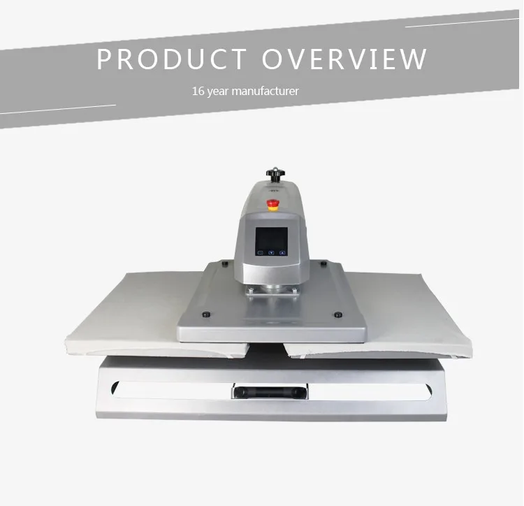 Pneumatic Double Station Sublimation T-shirt Heat Transfer Shuttle Heat Press Machine