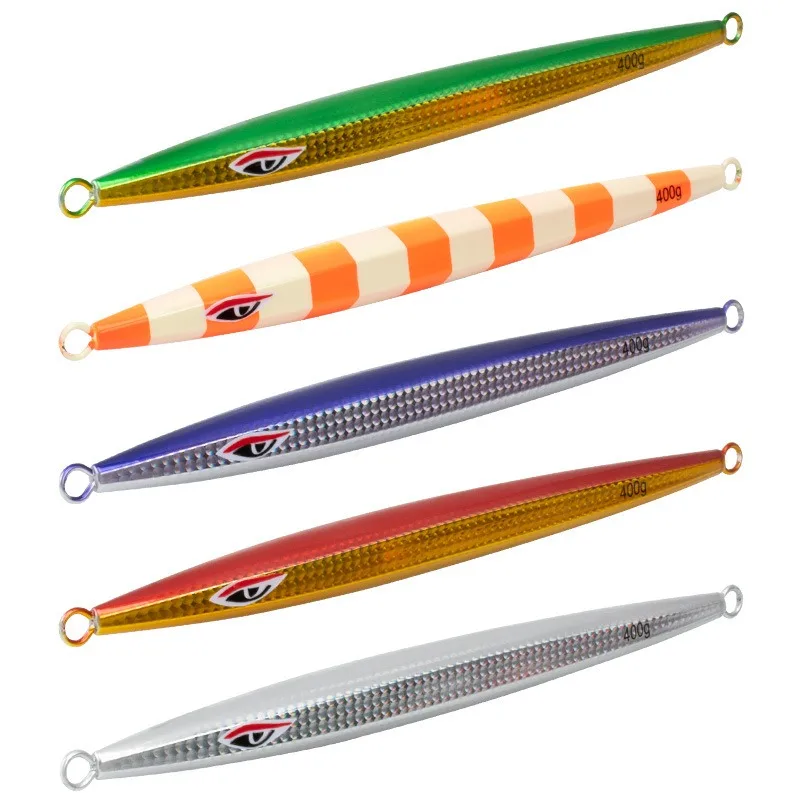 

2pcs Lure Long Cast Metal Jig Fishing Lure 700gSea Pencil Jigging Fast Fall Sinking Deep-sea Boat Fishing Sardine Slider Jigging