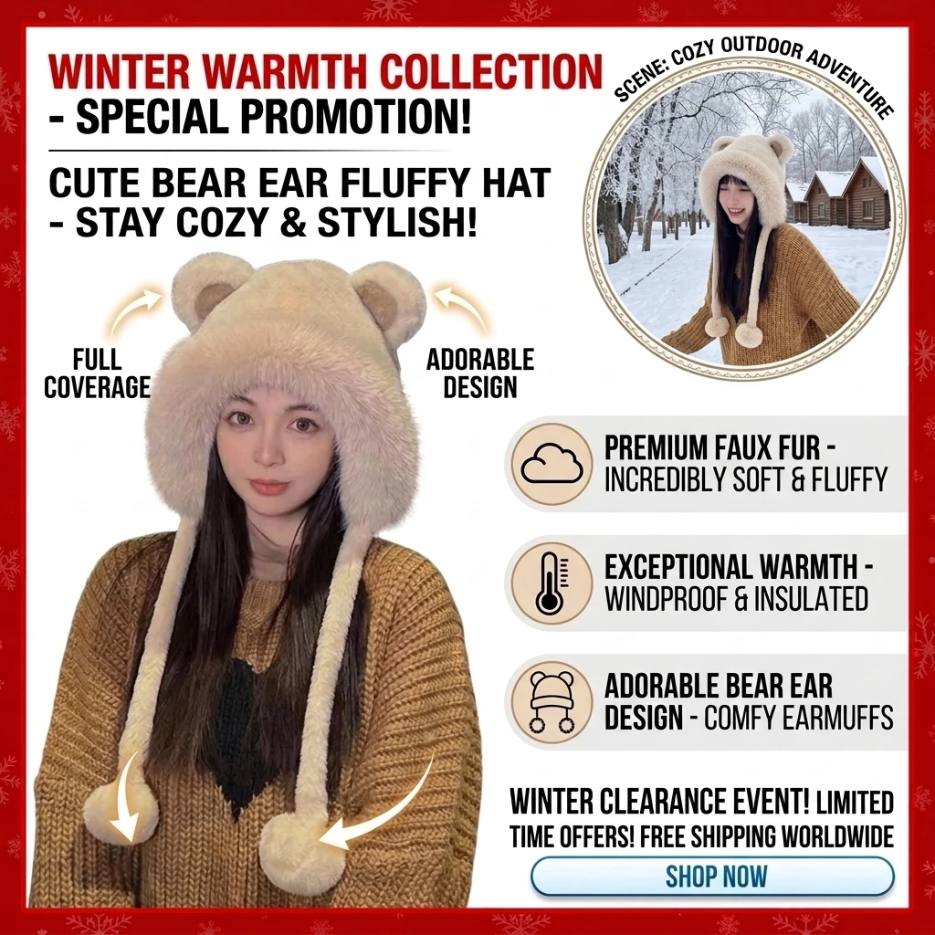 56-58cm Casual Warm Cap Faux Fur Mink Hat Korean Style Bucket Hat Plush Basin Cap Solid Color Solid Beanie Winter