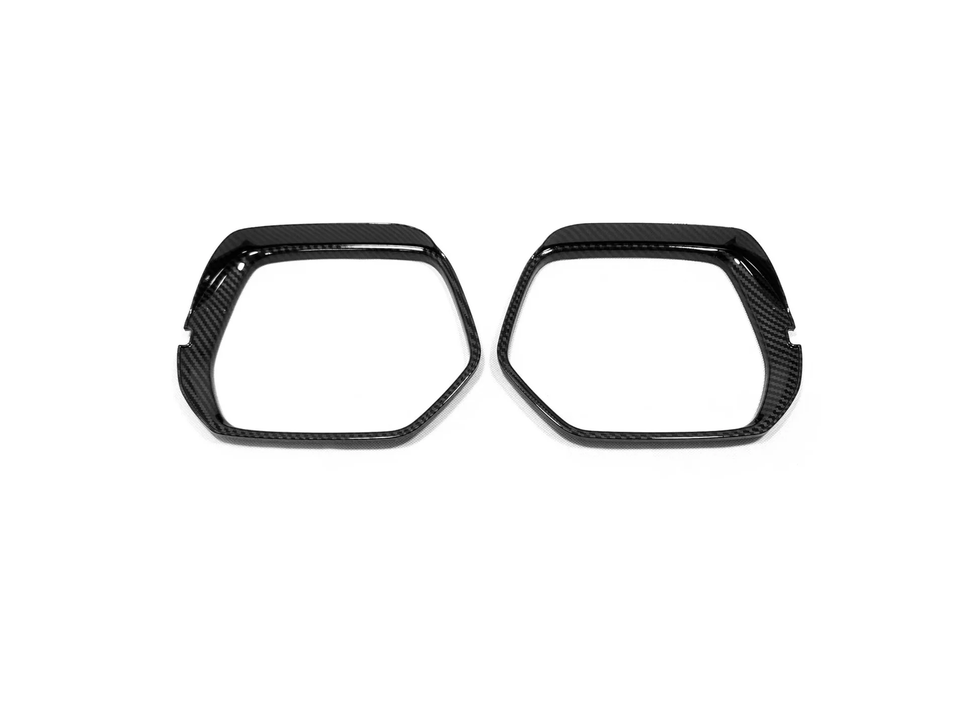 Carbon Fiber Rear View Mirror Rain Visor for 2017 Honda CRV Breeze 2 Pieces