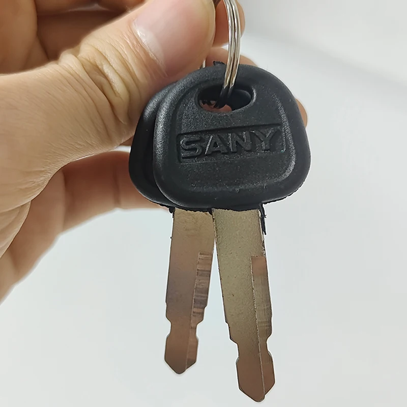 Sany excavator key SY75 60 55 85 135 215 245 Factory universal door opening ignition