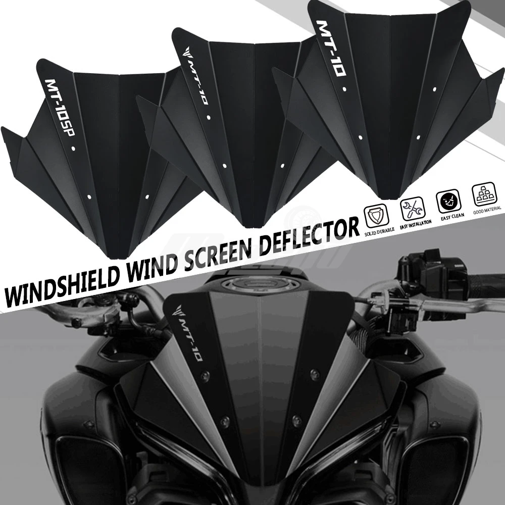 Motorcycle Aluminum For Yamaha MT-10/SP MT10 MT-10 MT 10 SP 2022 2023 2024 2025 2026 Windshield Fairing Wind Screen Deflector