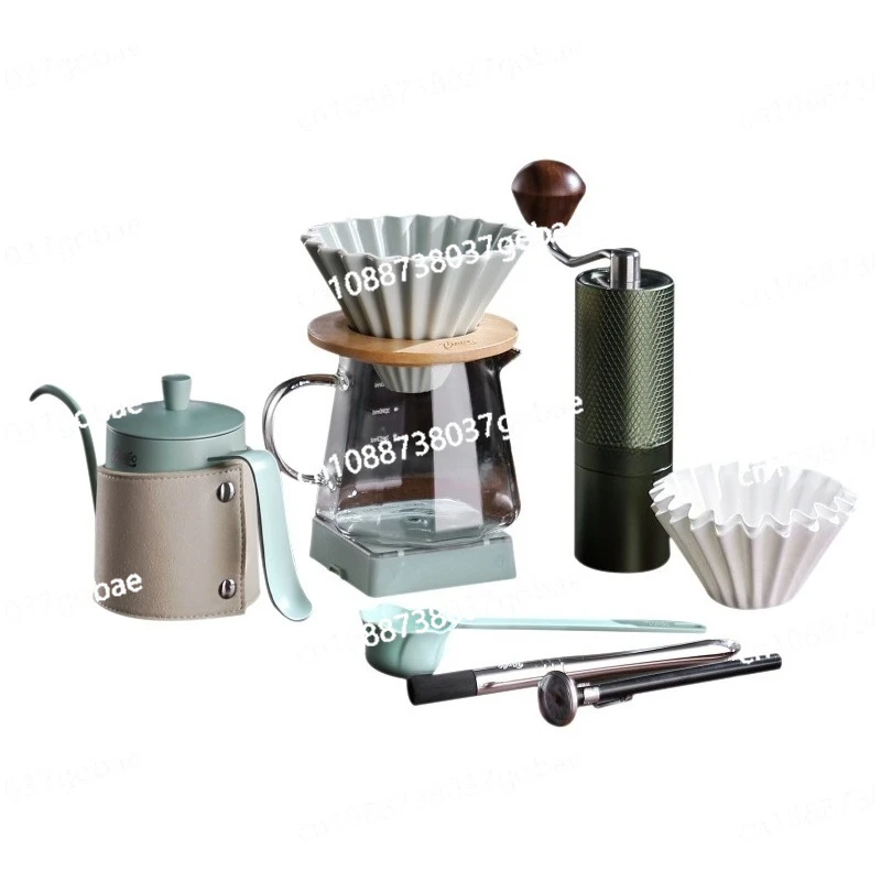 

Ручная кофеварка Ручная кофемолка Полный набор домашних фильтров для приготовления кофе