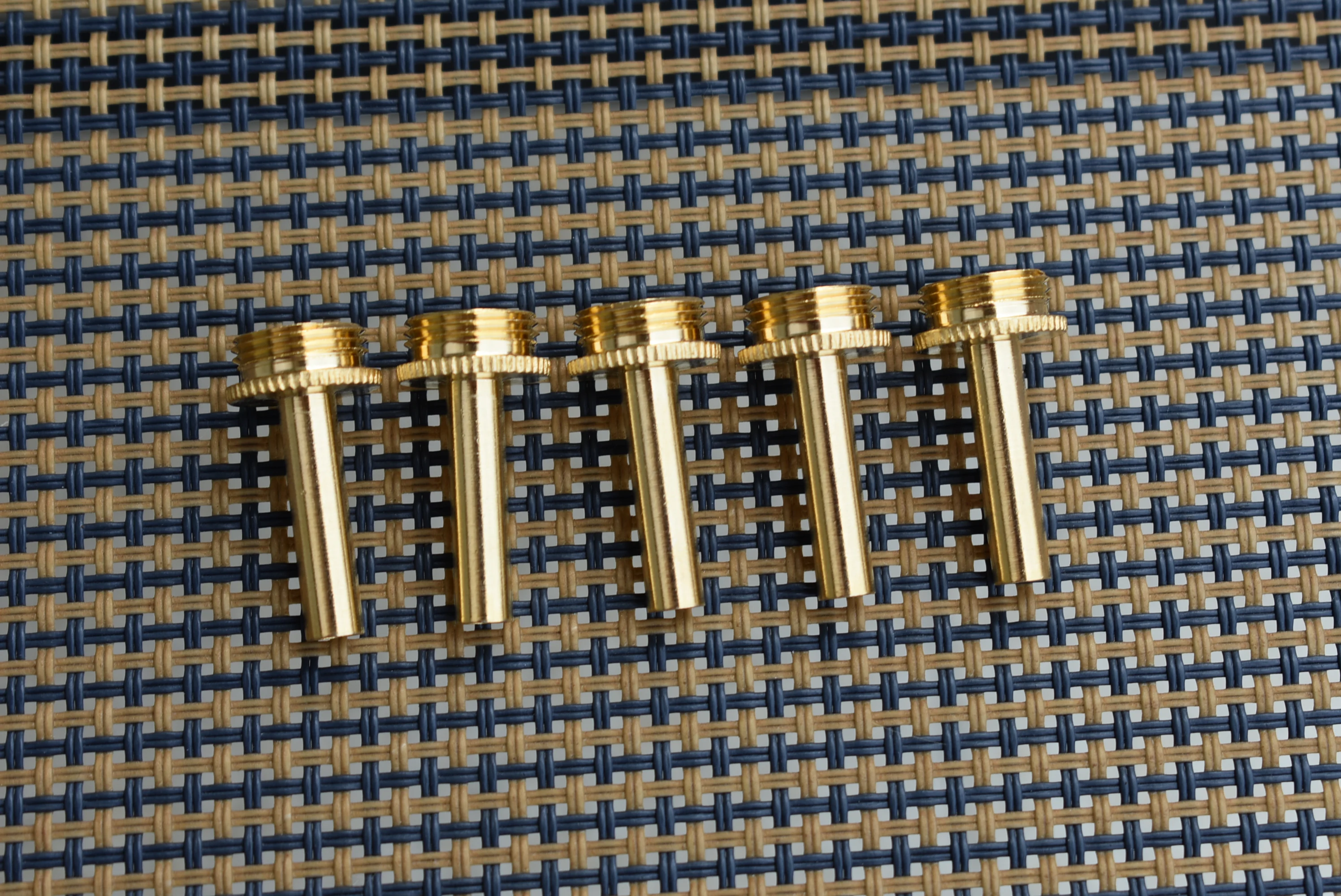 

5 pcs musical instrument trumpet aluminum pavilion rod connecting rod musical instrument accessories repair parts
