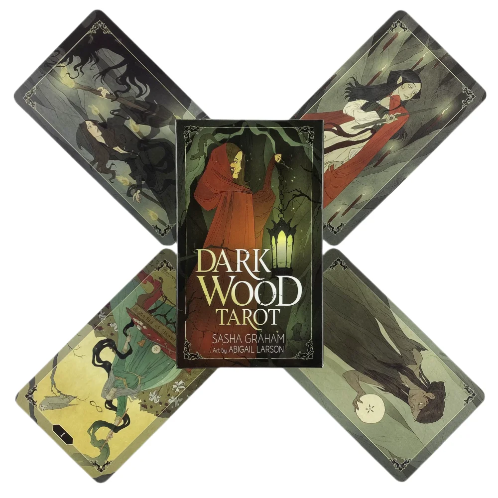 Dark Wood Tarot Cards Deck Christmas Oracle English Visions Divination Edition Borad Playing Games