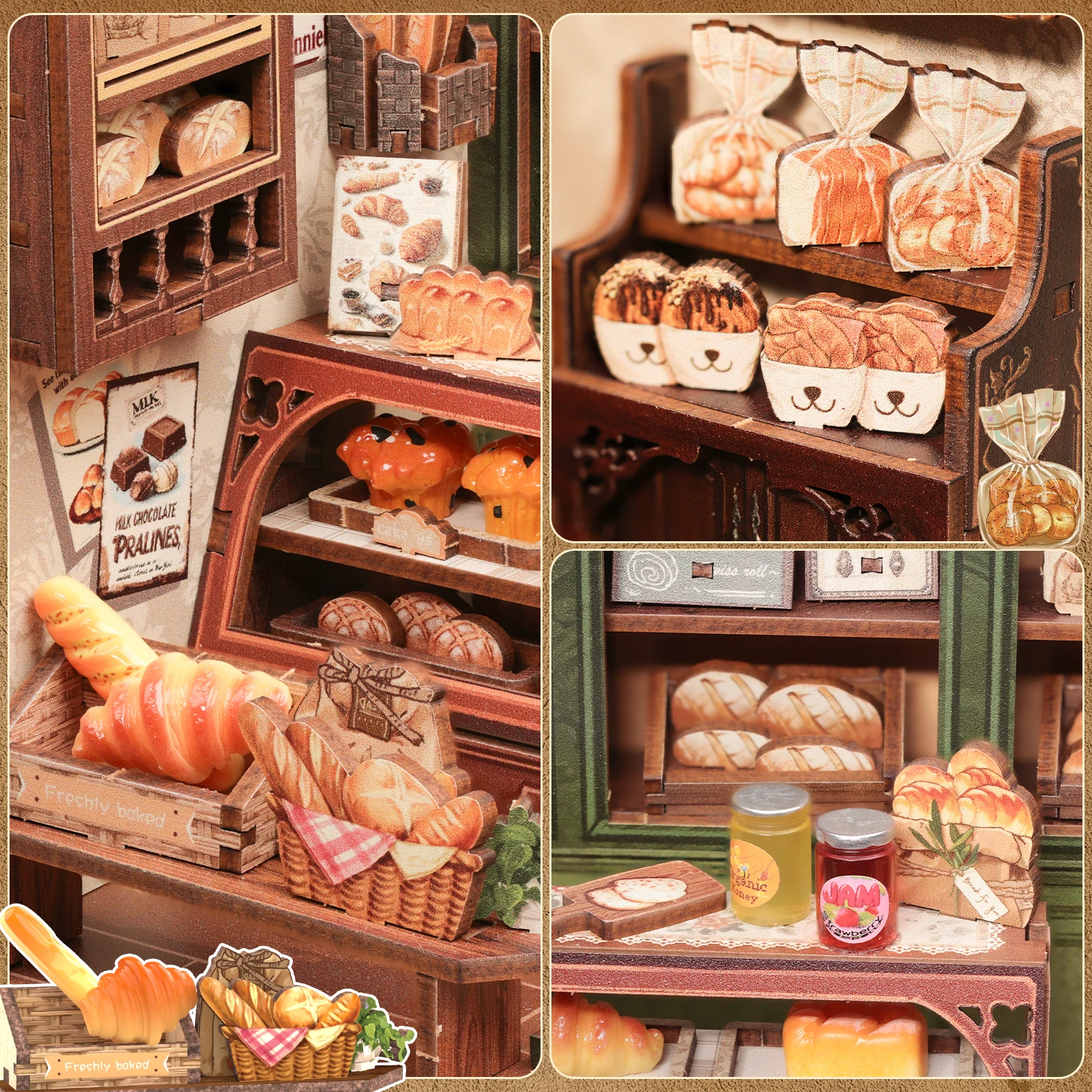 Original CUTEBEE 216pcs Mrs.Hu - đánh giá và giá Woodworking Book