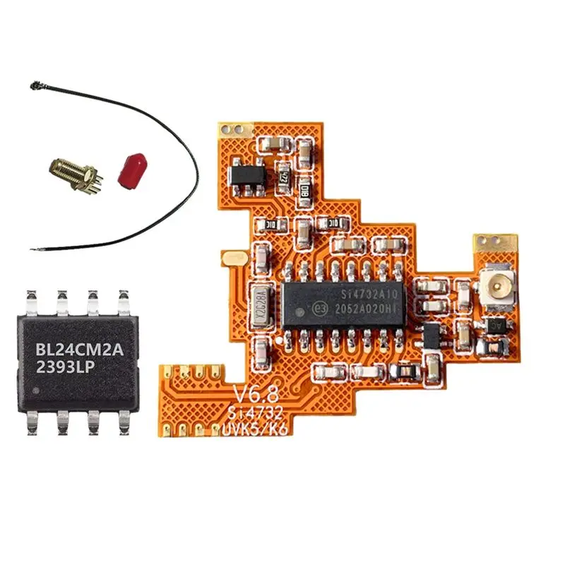 

New-SI4732 V6.8 FPC Module+BL24CM2A 512KB Chip For Quansheng UVK5 K6 Shortwave Full Band/Single Sideband Reception