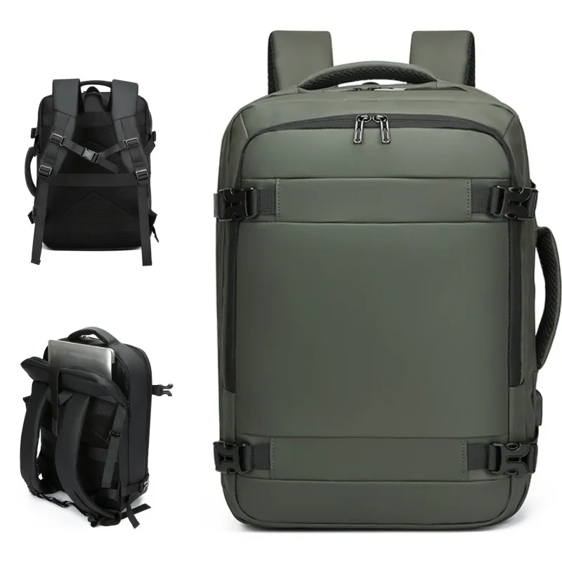 

New Fashionable Men's Backpack, Casual Outdoor USB Charging Travel Bag, Multi-functional Large-capacity Waterproof Schoolbag