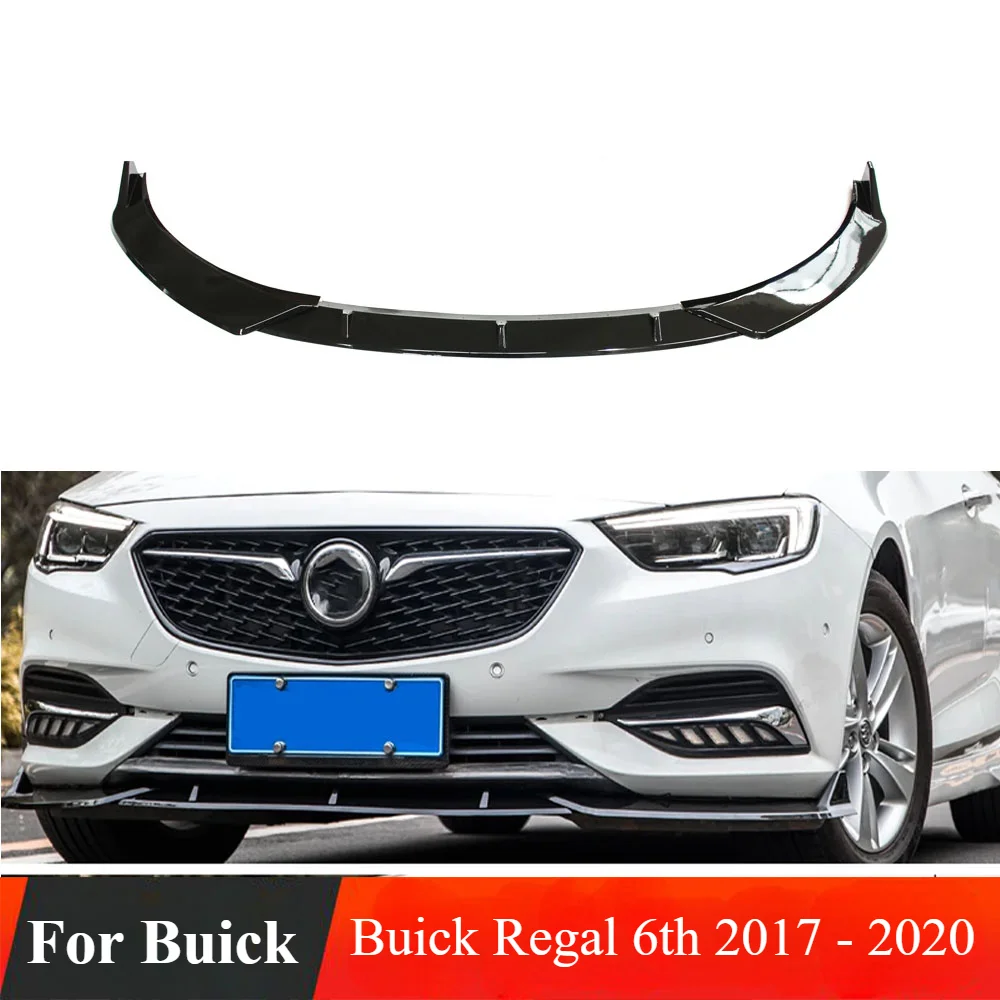 

Carbon Fiber Front Bumper Lip Spoiler 3PC for Buick Regal 2017 - 2020