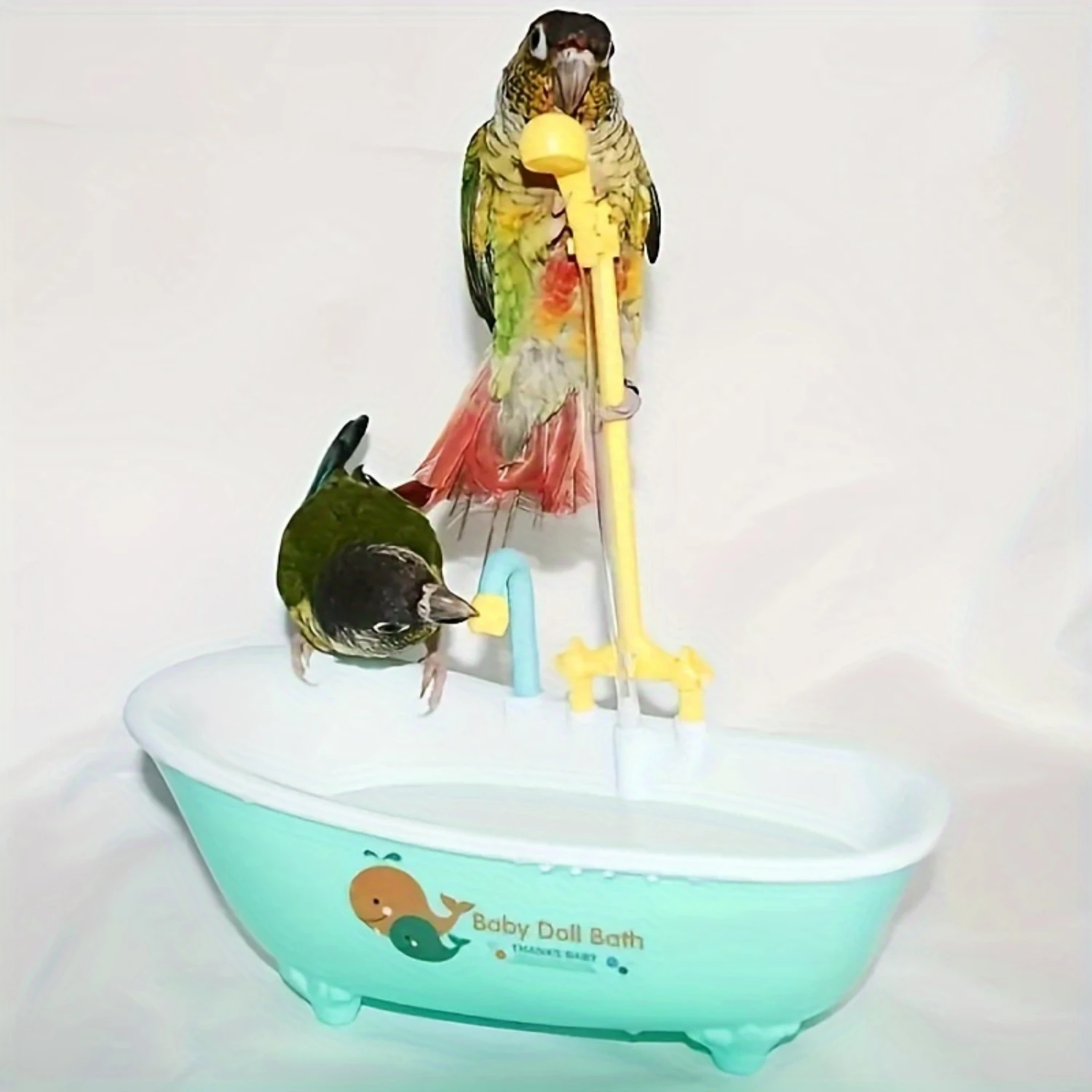 Pet Bird Parrot Automatic Bathtub, Bird Bath Supplies