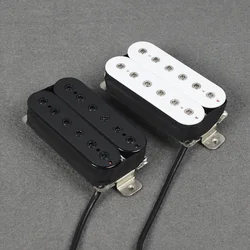 FLEOR-Pastilla Humbucker de guitarra eléctrica de cerámica, pastilla de doble bobina, posición de cuello o puente