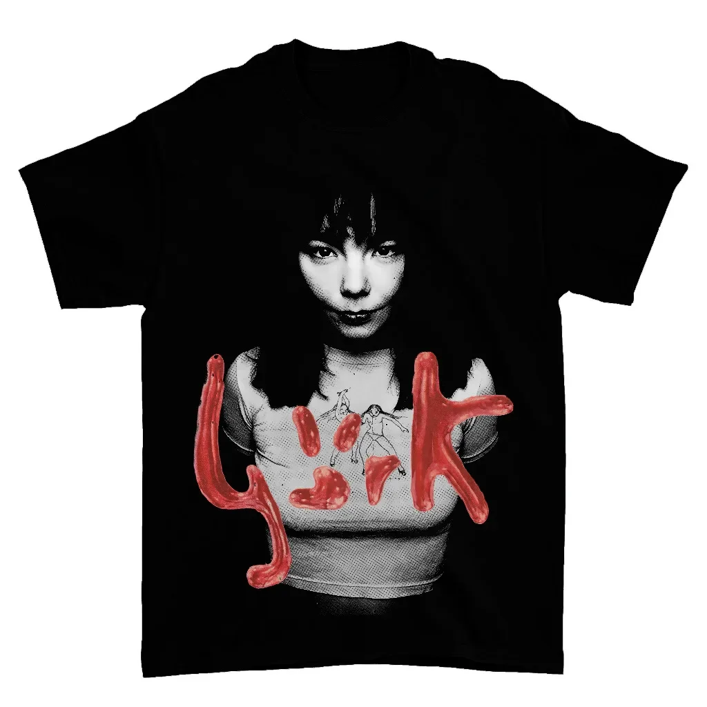 Bjork 1995 T Shirt  Cotton Black All Size S to 5XL MT76 long or short sleeves