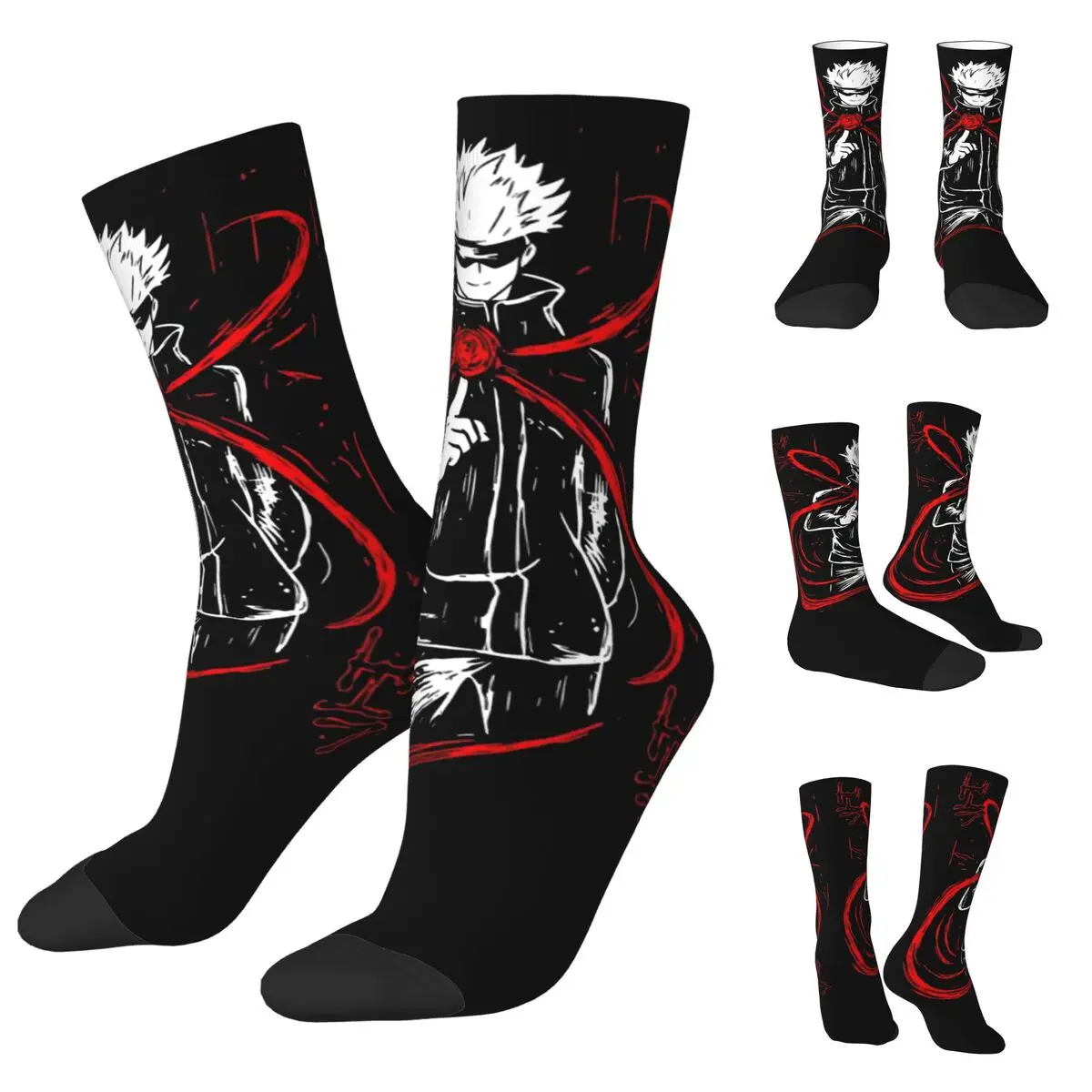 

Japanese Anime Ultimate King Of Curses Men and Women printing Socks,fashion Applicable throughout the year Dressing Gift