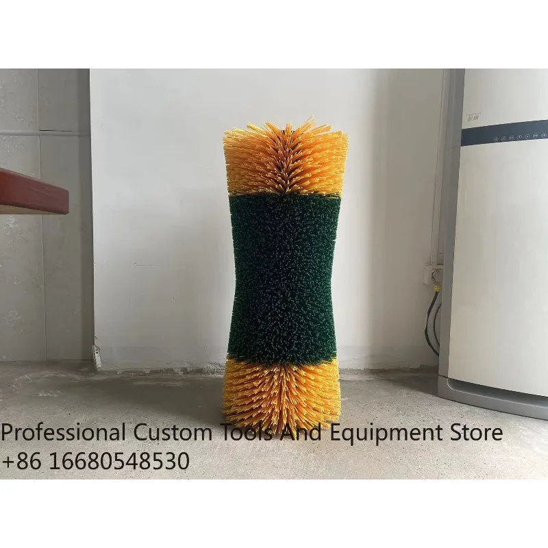 

4aHigh Quality Farm Equipment Parts Poly Cow Brush Road Cleaning Roller Brush
