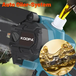 منشار كهربائي محمول Koopa-Mini ، نظام مزيت تلقائي ، أداة تقليم الأشجار ، 18 21 فولت ، 6 أعلى 10 مبيعات منشار كهربائي صغير - No2