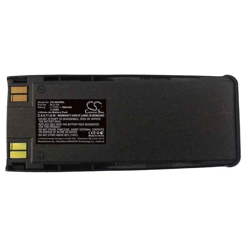 CS Mobile, SmartPhone Battery for Nokia 7100 6210i 6150 5110 6110 7110 6310 6310i 6160 6210 6120 5120 Fits BLS-2 BLS-2N BLS-2S