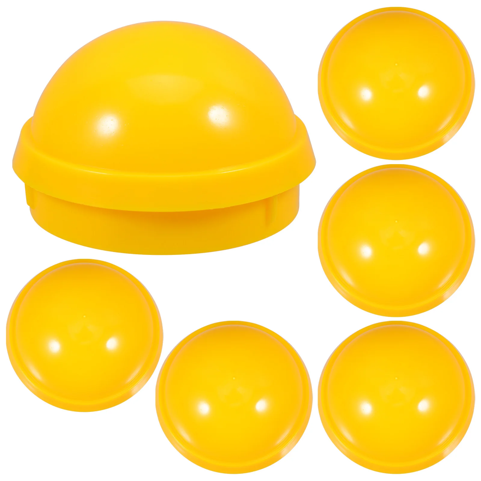 

6Pcs Fitness Equipment Accessories Protective Plastic Tubes End Caps Round Inner Plug for Outdoor Gym Pipes Hole Cover