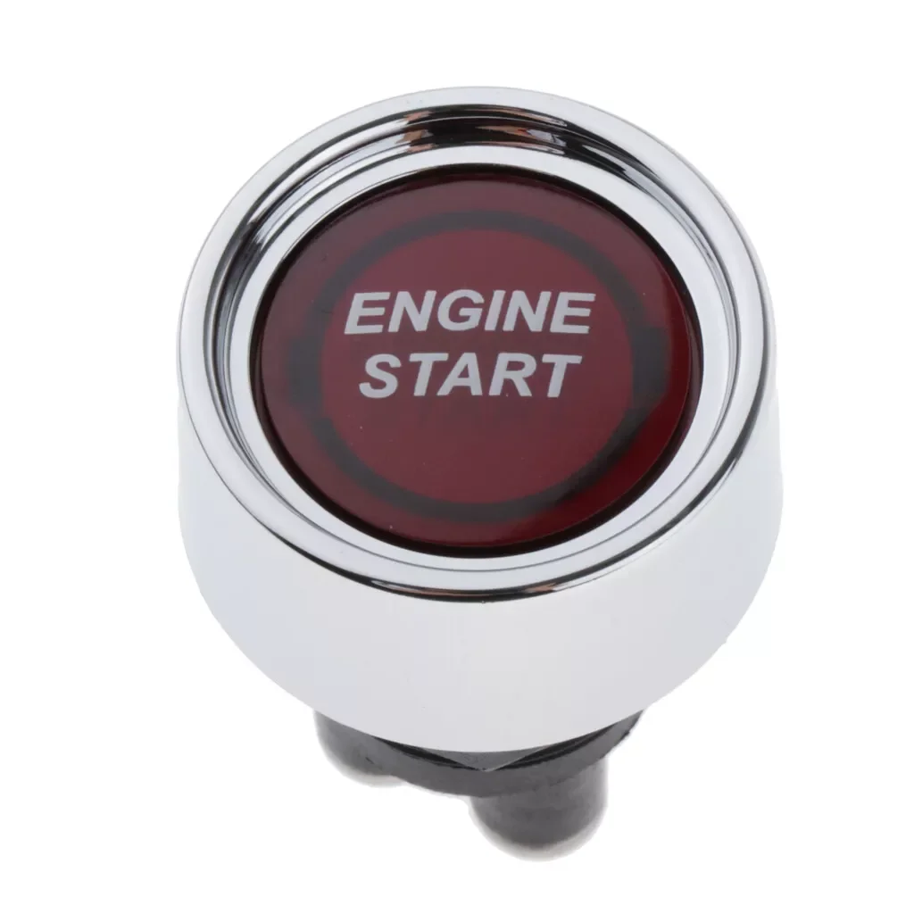

1pc Engine Start Push Button Keyless Switch 12V Start Button Ignition Starter Car Engine Start ON OFF Button Auto Accessories