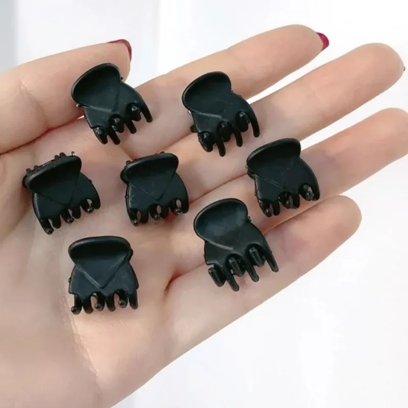 Women Sweet Hairclips Girls Mini Hair Claw Hairpins Female Transparent Small Clips Plastic Bobby Pins Clamp Headwear Accessories