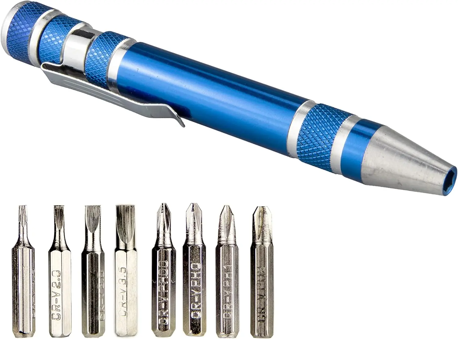 8-in-1 Multifunktions-Stift-Schraubendreher-Set, Handliches Werkzeug, Magnetischer Tragbarer Schraubendreher für Reparaturen und Installationen – Detail 10