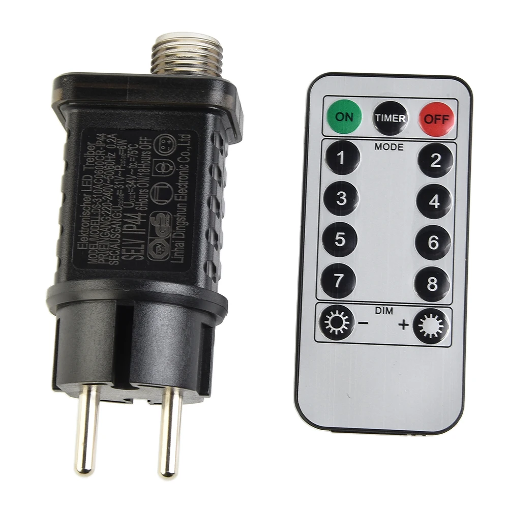 

6W 31V LED Power Supply IP44 Transformer Driver Adapter With Remote Control Waterproof For Lighting Low Voltage