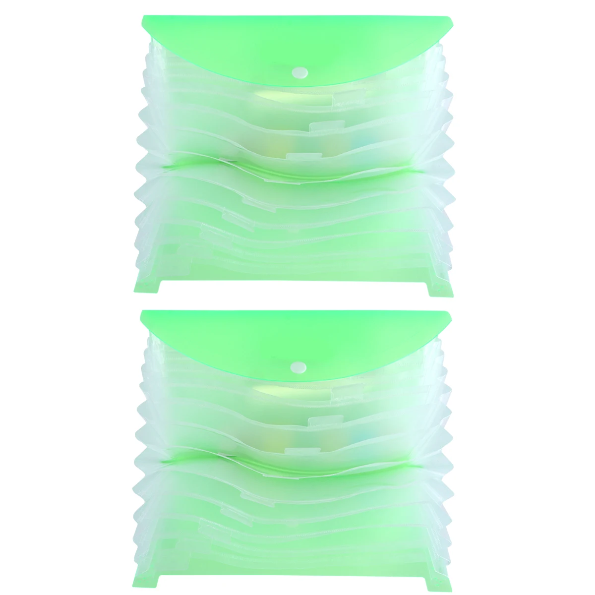 

2pcs Expandable Document File Folder Organizer Portable Storage Bag for Files Papers Certificates Large Capacity Accordion