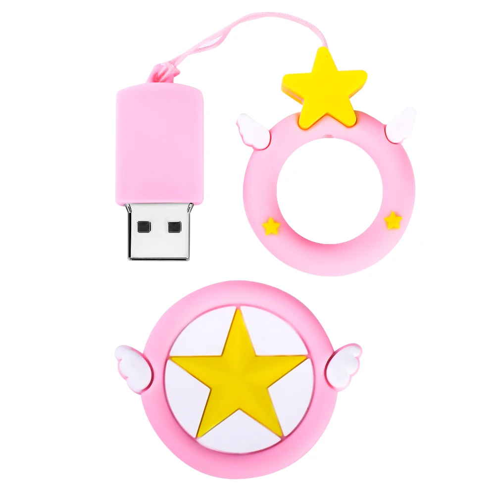 JASTER Cartoon USB Flash Drive 128M 4GB 8GB 16GB 32GB 64GB 128GB Memory Stick Children's Student Gift Pen Drive Pendrive