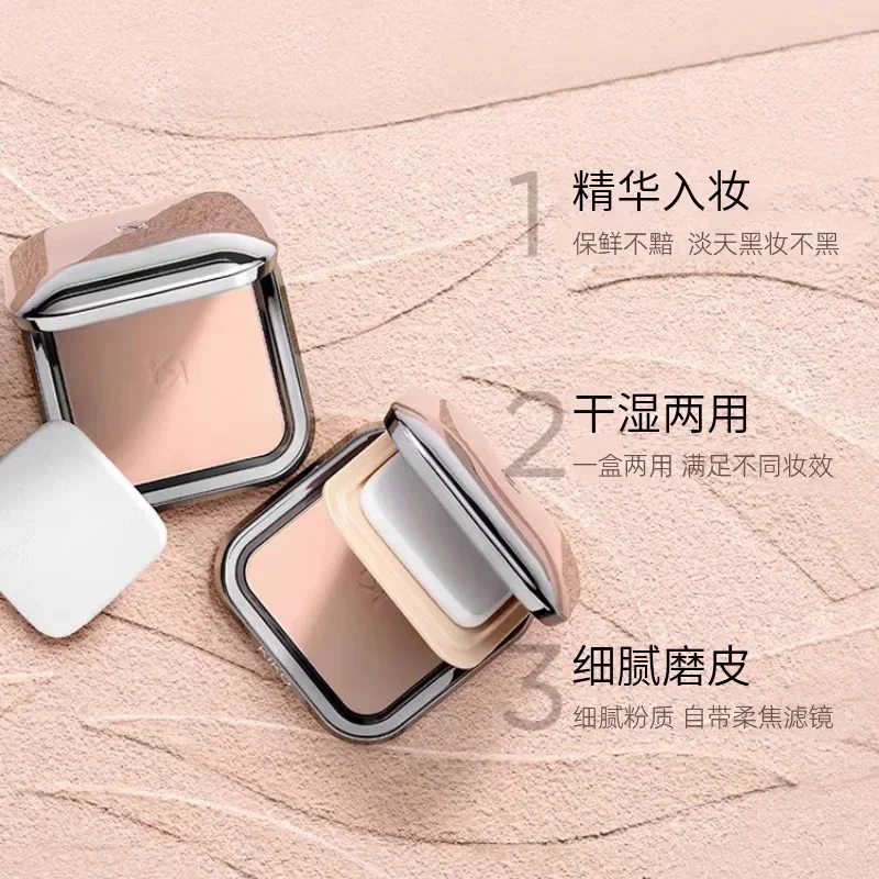 KIKO maquillage visage réglage poudre fond de teint minéral contrôle de l'huile 3 couleurs mat finition lisse correcteur maquillage poudre pressée