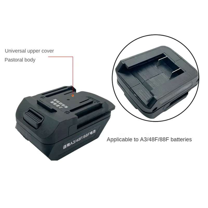 New A26P 2106 Battery Adapter Converter for Makita 18V Li-Ion Battery BL1830 on for DAYI A3 48F 88F Battery Lithium Tool