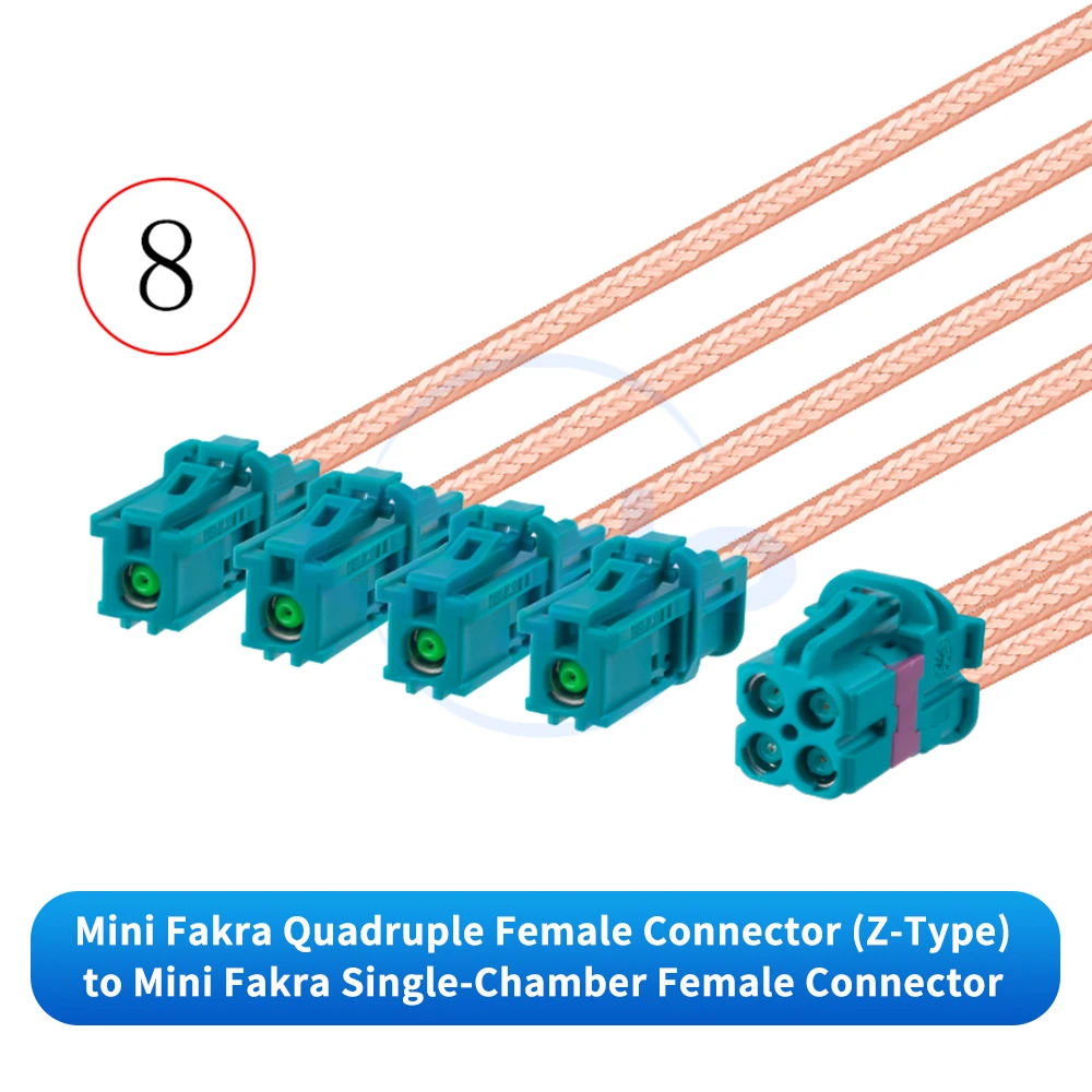 1-piece-cable-tyco-mini-fakra-4-en-1-serie-z-bleu-aqua-vers-sma-fakra-rg316d-marron-plaque-argent-cable-fakra-vers-sma
