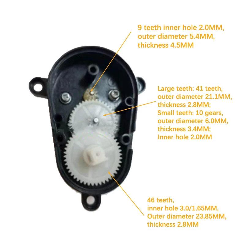 3Pcs/set Professional Robotic Vacuum Cleaner Parts Side Brush Gear Compatible With EUFY Robot Vac Gear