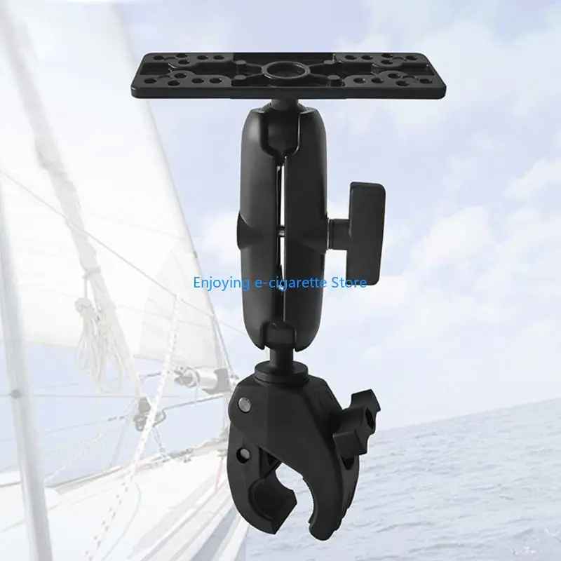 Fischfinder-Halterungen aus Aluminiumlegierung mit quadratischer Basis für Angelausrüstung auf Booten – Detail 4