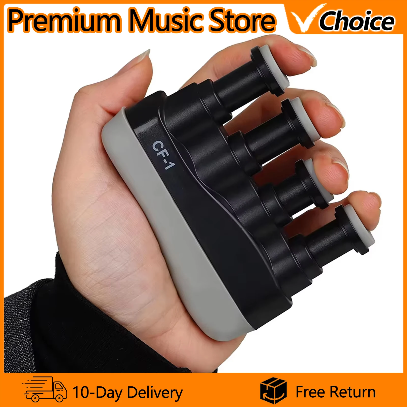 Gitarre Hand Grip Finger Exerciser Strengthener Power Trainer Medium Tension Home Fitness Ausrüstung Piano Entry Finger Exerciser