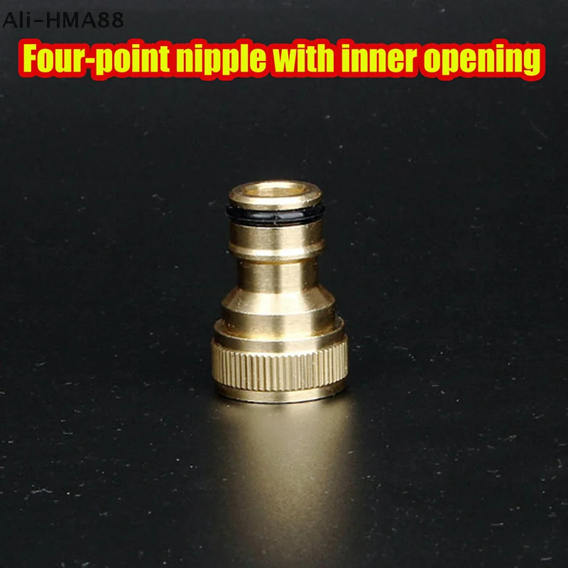 1Pc 1/2 범용 탭 주방 어댑터 황동 수도꼭지 급수 정원 도구 탭 커넥터 믹서 호스 어댑터 분지 피팅