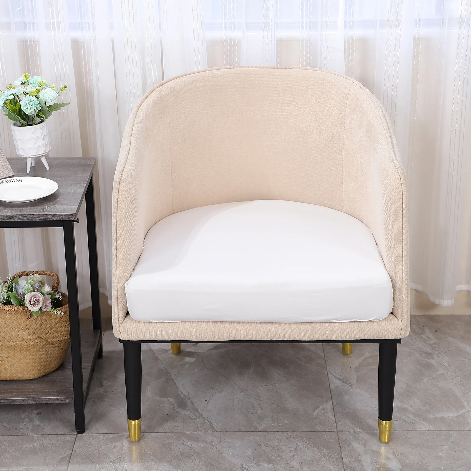 

1pc Sofa Cover for Couch Armchair Protector Slipcover Polyester Foldable Lightweight Decorative Living Room Bedroom Cushion