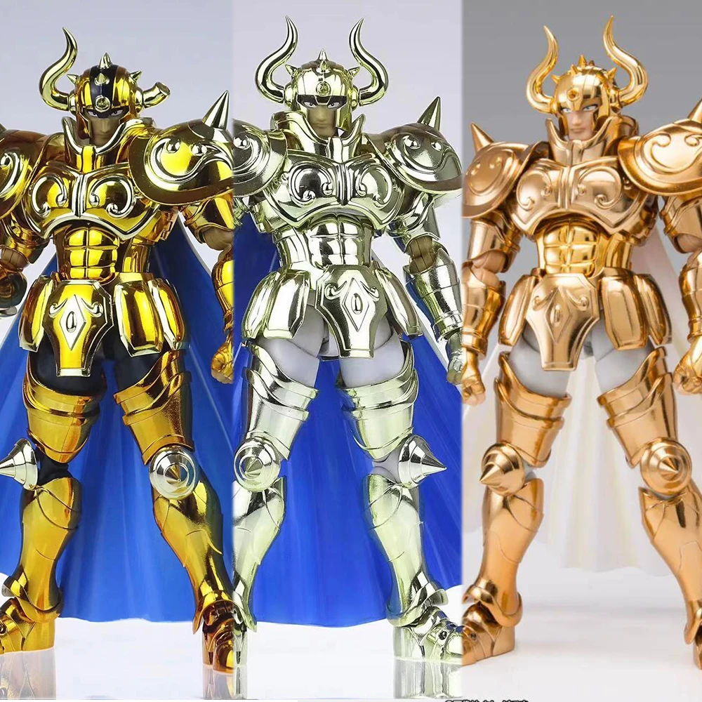 CS modelo Saint Seiya Myth Cloth EX Taurus Aldebaran 24K/OCE Gold Caballeros del Zodíaco Anime figura de acción de armadura de Metal en Stock