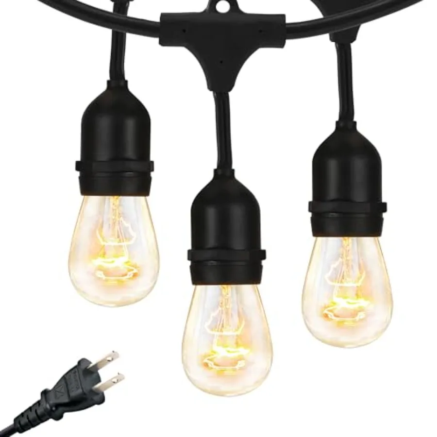 Commercial Grade Waterproof Outdoor String Lights