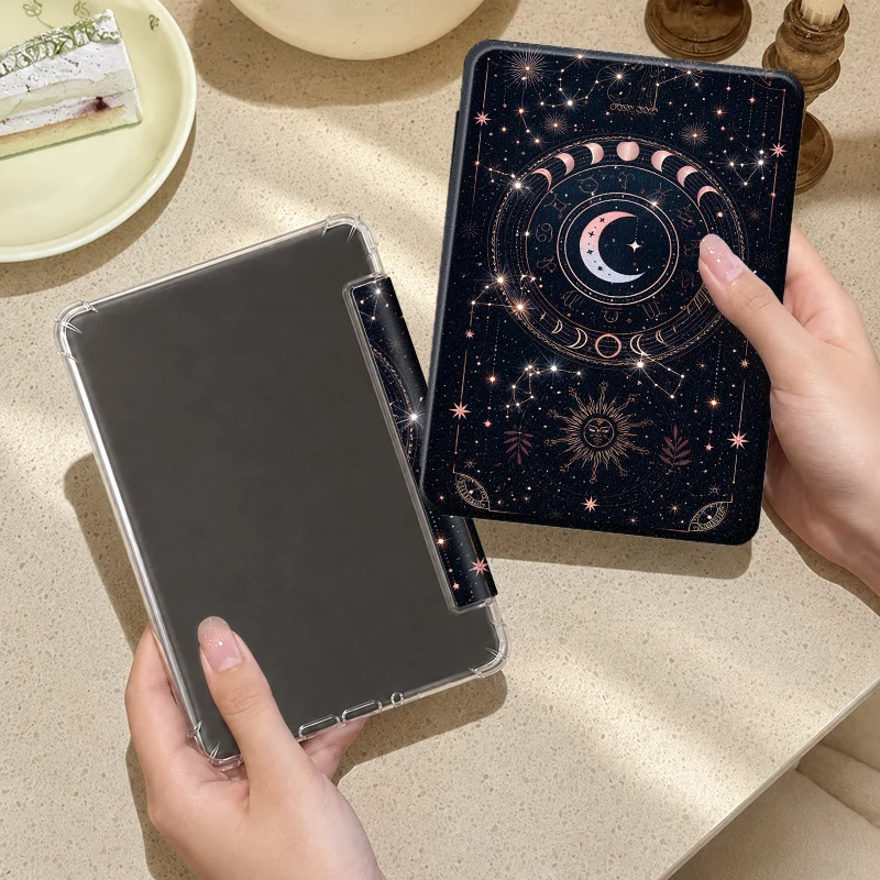 Durable Clear TPU Shell for Kindle Paperwhite5(2021),Paperwhite12,10th/11th Gen,Signature Edition 12"(2024),Scratch‑Resistant