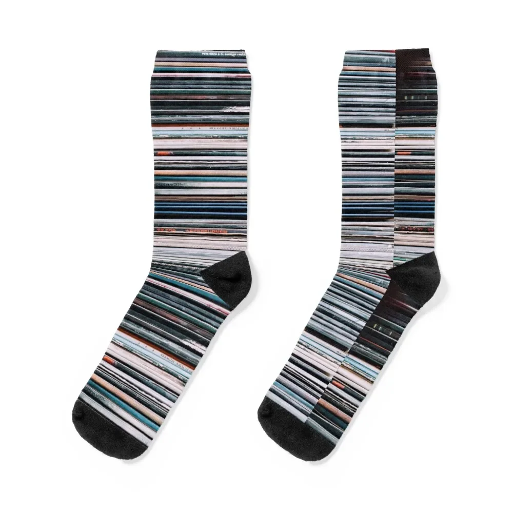 Records Vinyl Collector Socks christmass gift halloween Male Socks Women's