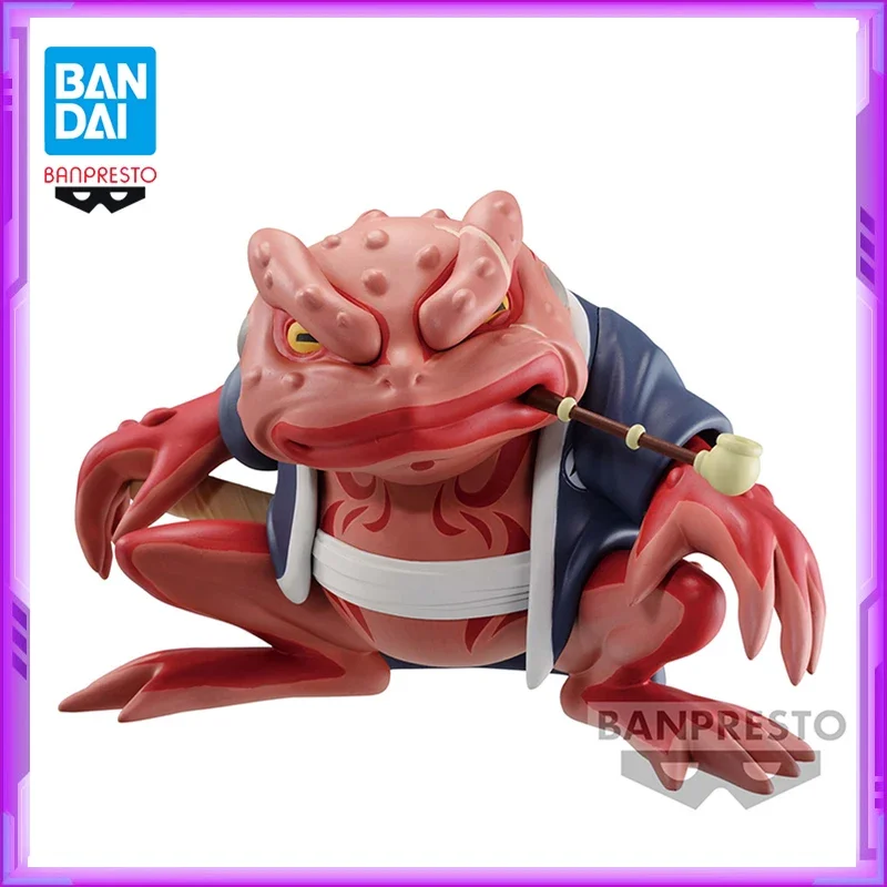 Oryginalny BANDAI Banpresto Naruto Shippuden SOFT VINYL Gama-Bunta pcv figurki Anime Model postaci zabawki prezenty świąteczne