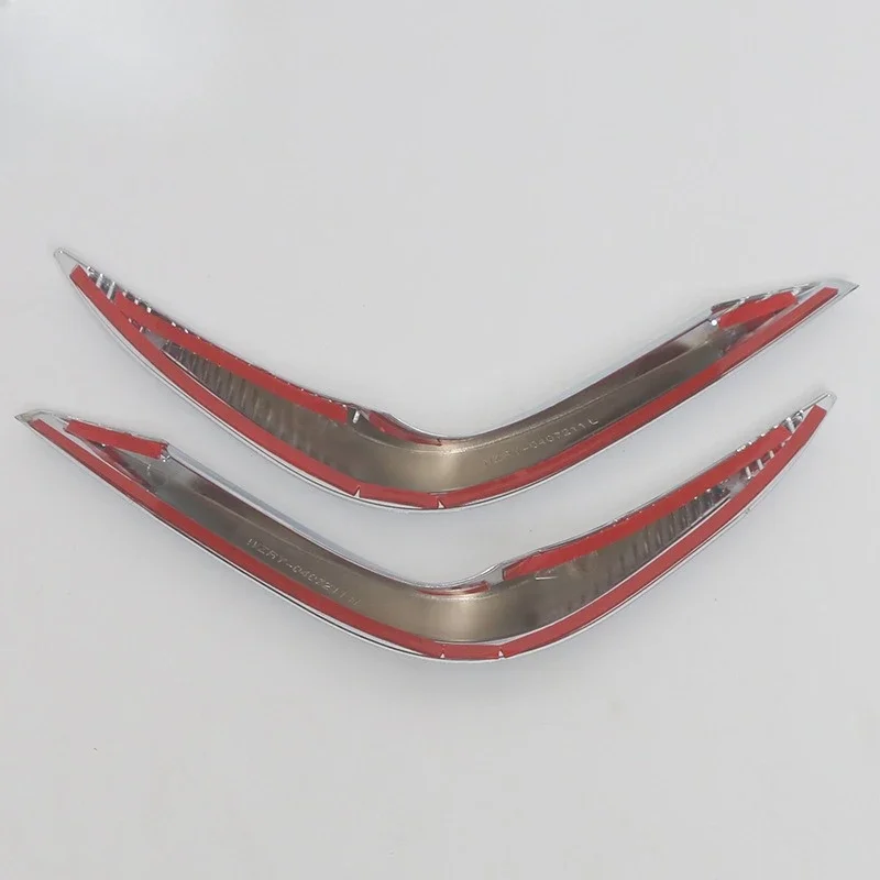 Anti-Collision Front Face Spoiler Car Mod For BYD Frigate 07 2023 Front Bumper Wind Knife Bright Trim Lip Splitter Decor Strip