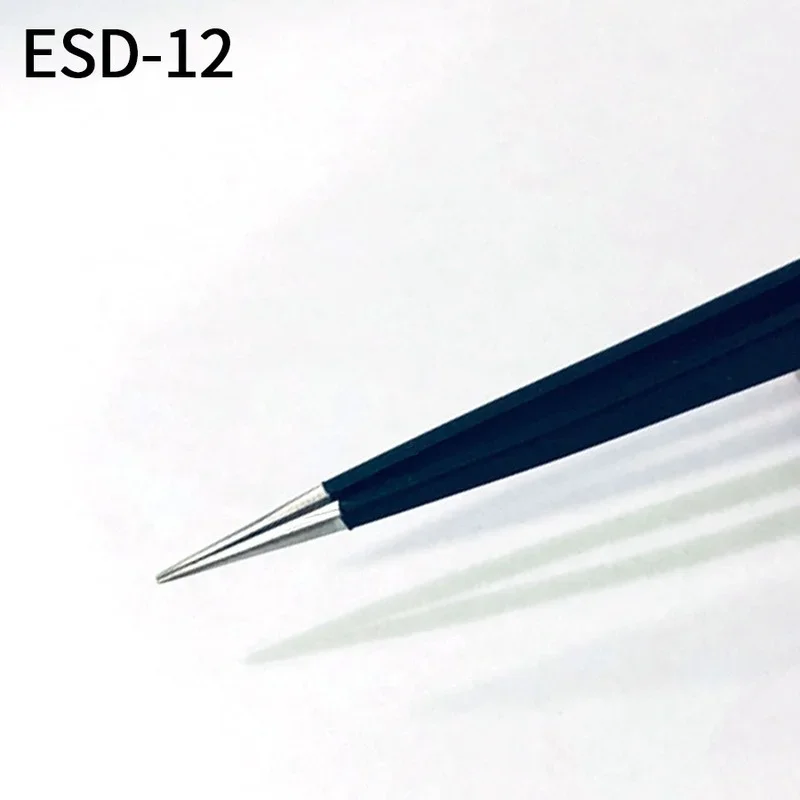 Anti-static precision tweezers set stainless steel ESD tweezers electronic repair soldering iron tool