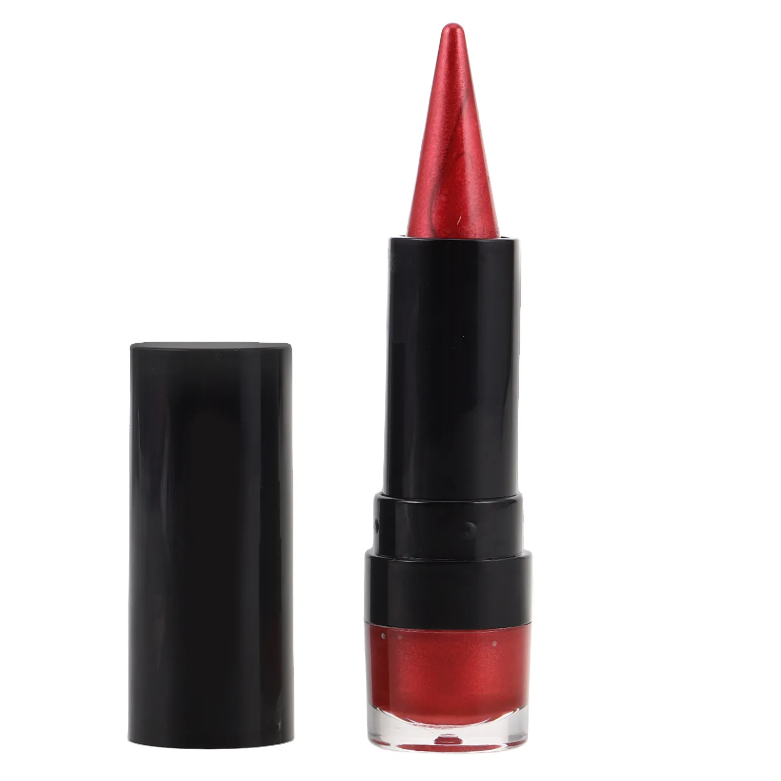 Shimmering Lip Line Drawing Pen Precision Tip Lipstick Liner for Lip Color Eyeliner Eyeshadow Long Wear Glittery Makeup Supply