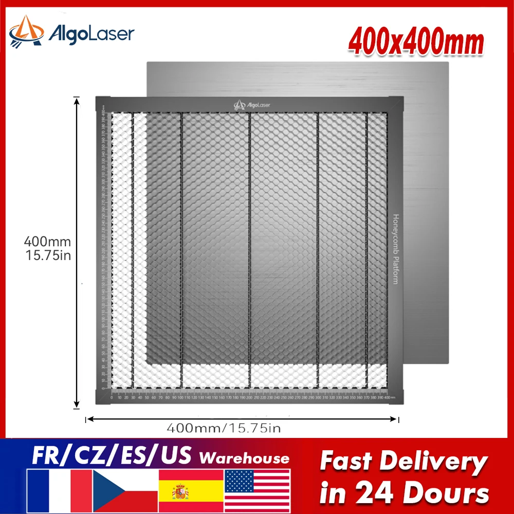 ORTUR AlgoLaser  Laser Cutting Aluminum Working Table Board Platform for CO2 Diode Laser Engraving Acrylic Wood Cutting Platform