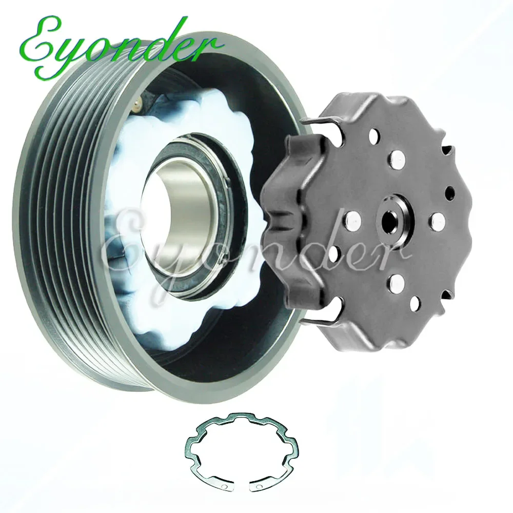 

AC A/C Compressor Clutch Pulley 7SEU17C for AUDI A8 4.2 3.7 Q7 4L 3.0 3.6 7L6820803D 3B0820803A 3B0820803B 3B0820803C 7L6820803L