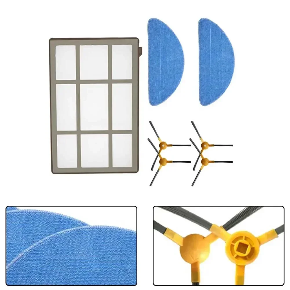 掃除機アクセサリー,フィルター,サイドブラシ,モップクロス,家庭用掃除道具,ABIR x6,x8,7個