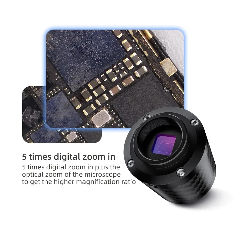 MAGE-IDEA CX60 CMOS 4K Industrial Camera/Real 4K Premium High Resolution Image/ HDMI Compatible For PCB Repair/Microscope Camera