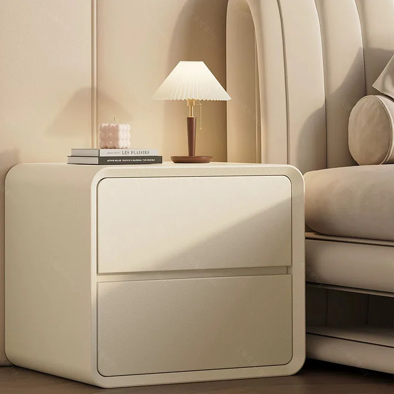 Small Cabinets Bedside Table Coffee Decor Organizer Storage Comfortable Nightstand Nordic Luxury Criado Mudo Home Furniture